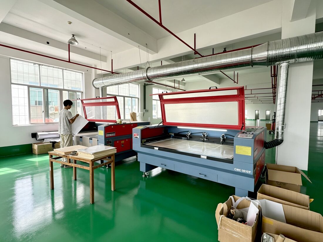 LOCACRYSTAL Pujiang laser cutting line for Crystal Mesh, Diamond Patch and Diamond Flower production