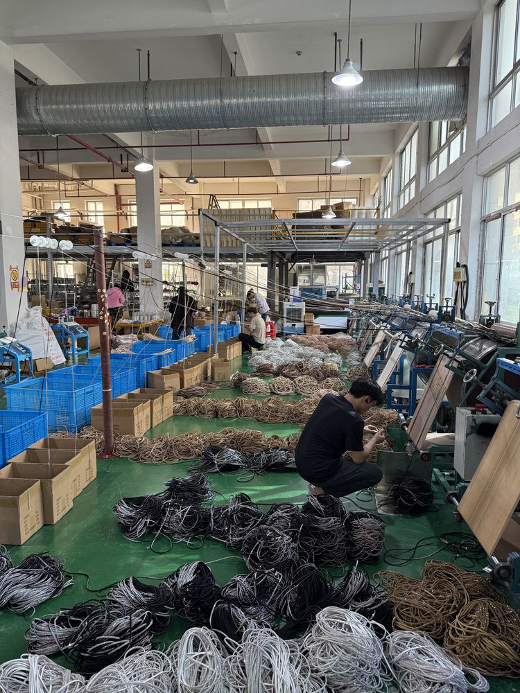 LOCACRYSTAL Pujiang wide production floor with multiple teams running in parallel