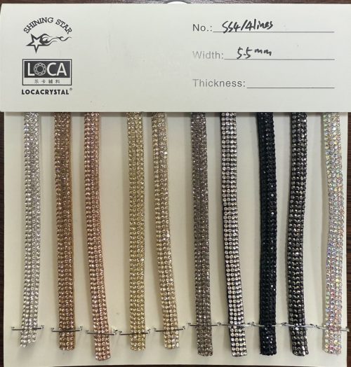 SS4/4lines 6mm Diamond Rope